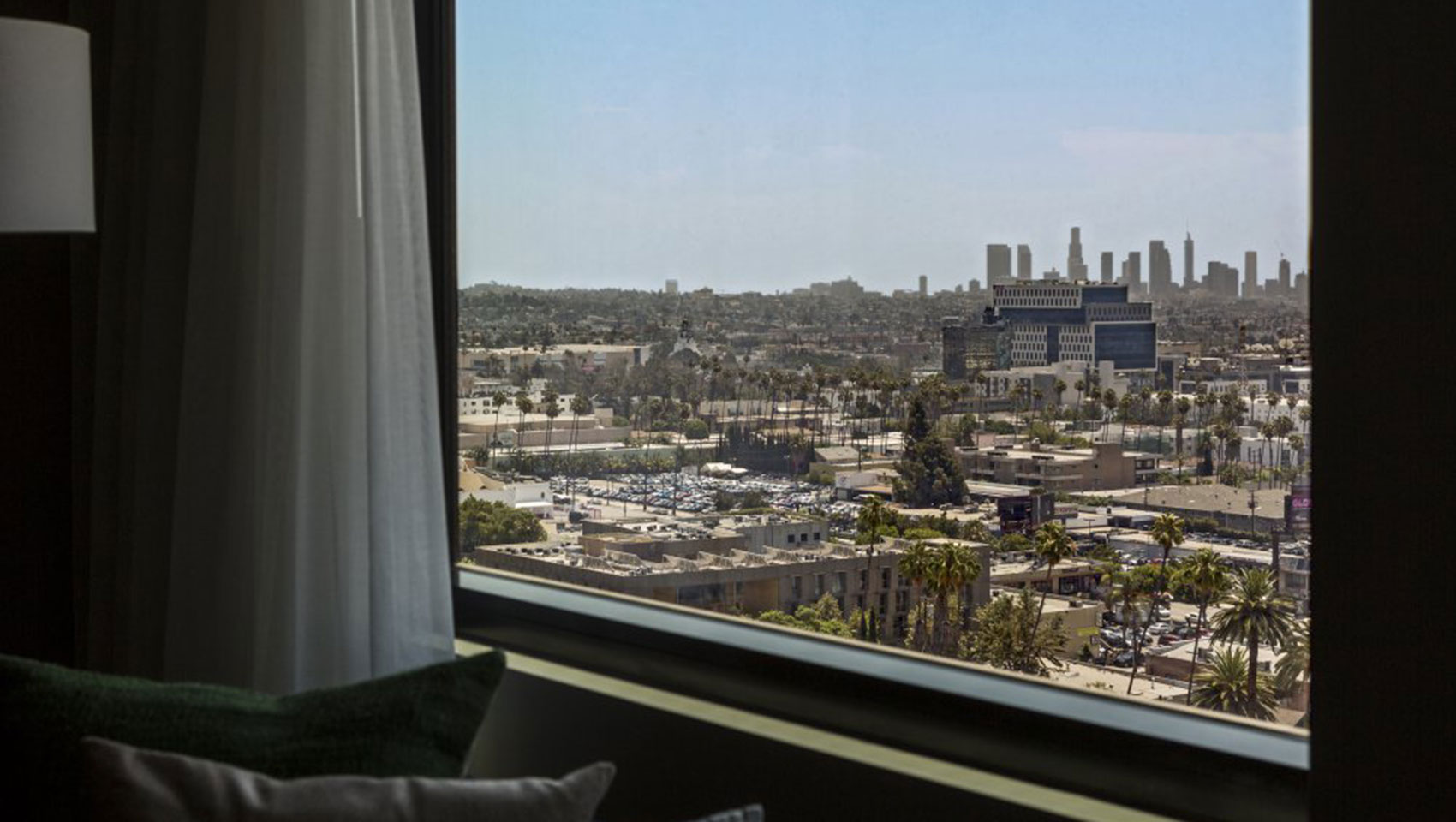 The Kimpton Everly Hotel hollywood guestroom view