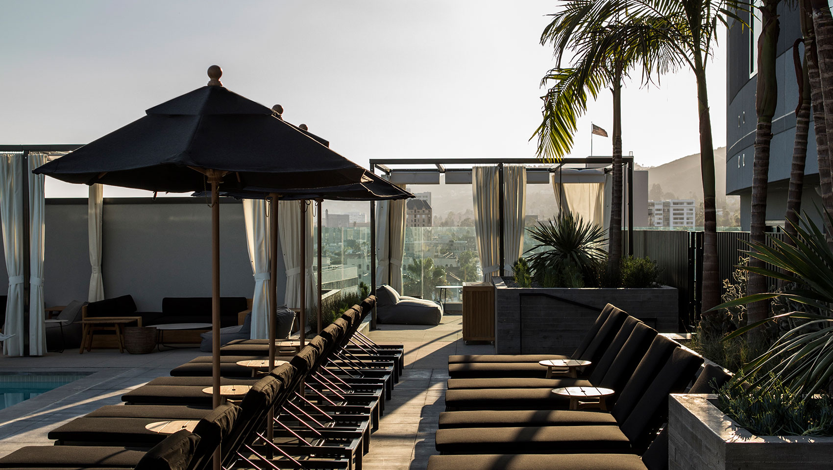 rooftop pool chairs