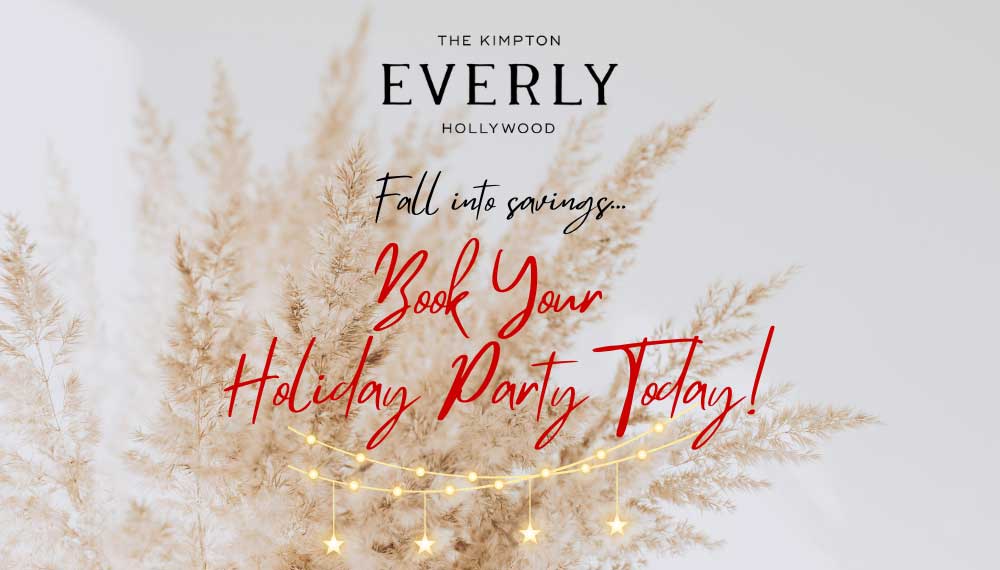 Everly Holiday Party Flyer