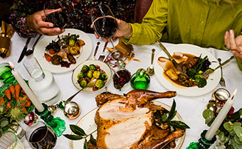 festive gathering at the Kimpton Everly Hotel