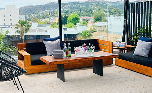 Hideaway Cabana at The Scene at Kimpton Everly Rooftop