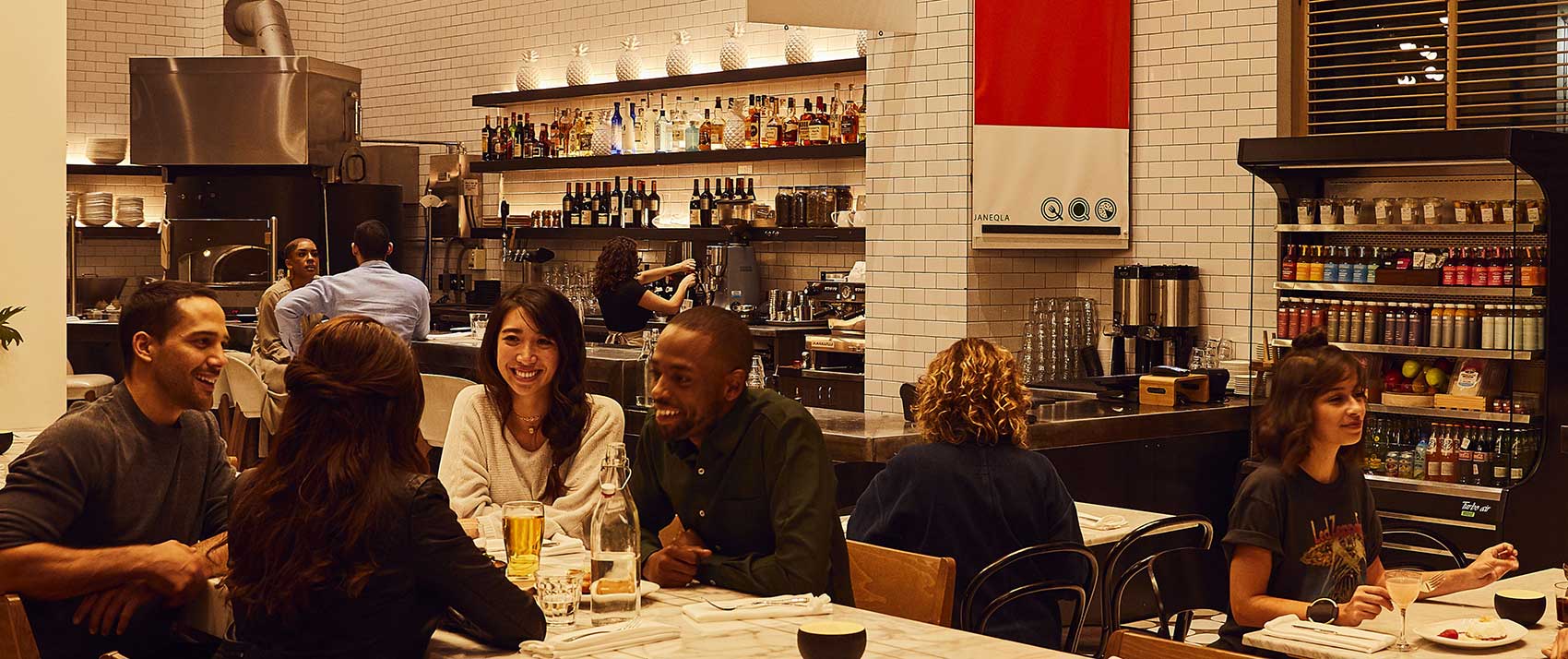 people dining at Jane Q