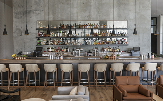 everly lobby private space boutique